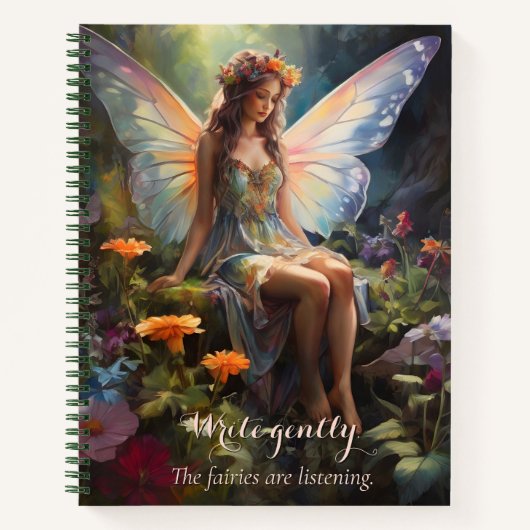 Carnet Imaginaire Floral Fairy Magic Garden (Devant)