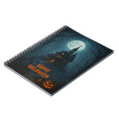 Carnet Imaginaire gothique | Château hanté et clair de lu (Côté gauche)