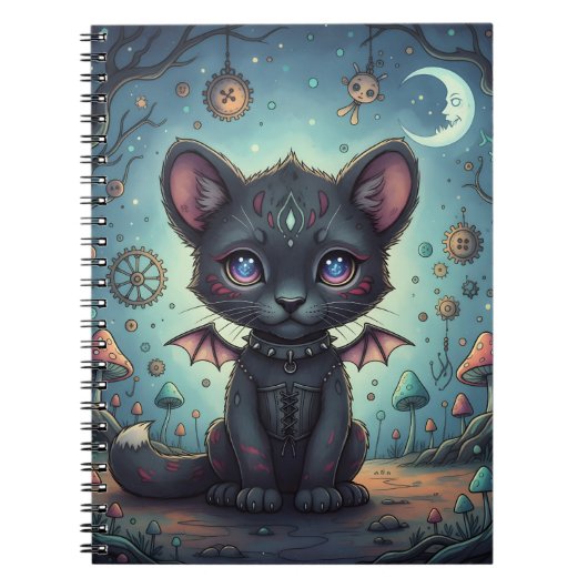 Carnet Imaginaire gothique Kit bébéBat (Devant)