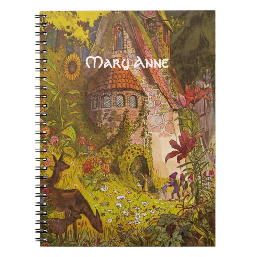 Carnet Imaginaire mystique Gnome Forest Home (Devant)