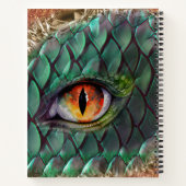 Carnet Imaginaire mythique des yeux de dragon (Dos)