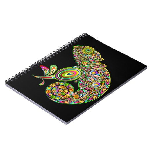 Carnet Imaginaire psychédélique de Chameleon (Côté gauche)