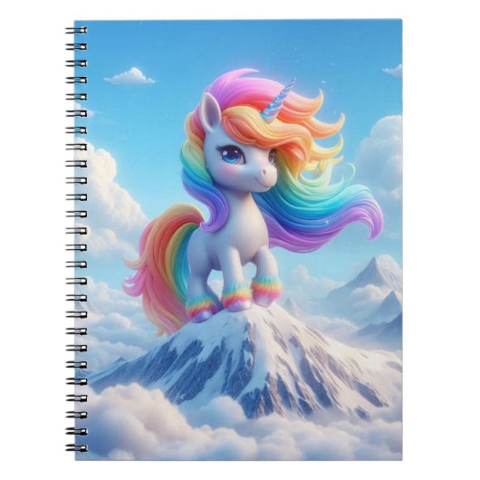Carnet Imaginaire Rainbow Unicorn (Devant)