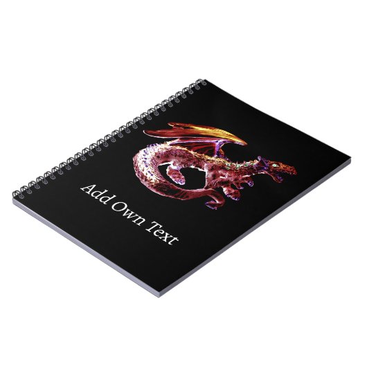 Carnet Imaginaire Ruby Reds Dragon (Côté gauche)