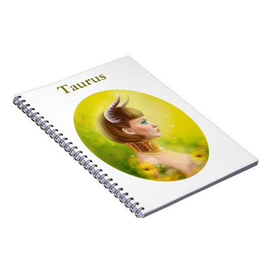 Carnet Imaginaire Taurus Zodiac (Côté Droit)