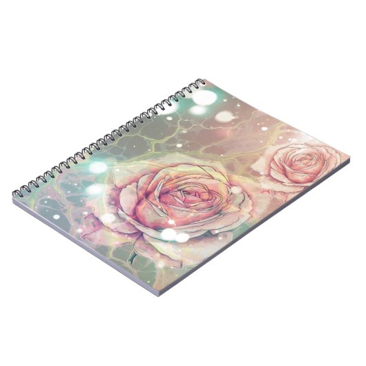 Carnet Imagine Roses (Côté gauche)