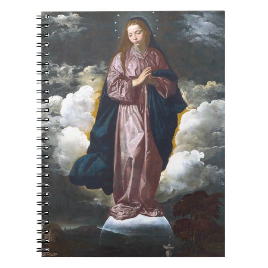 Carnet Immaculate Conception By Diego Velázquez 1618 (Devant)