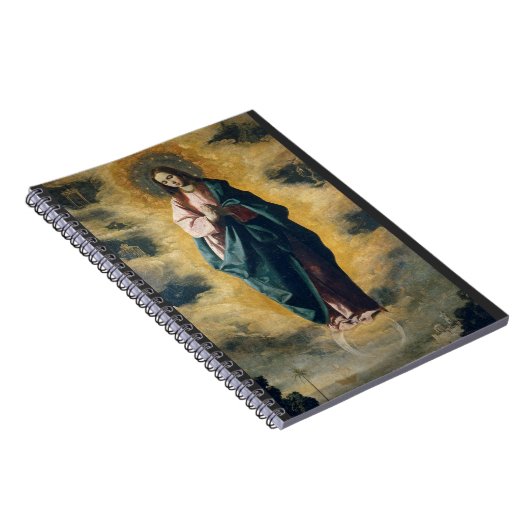 Carnet Immaculée Conception par Zurbarán (Côté Droit)