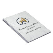 Carnet Immobilier blanc élégant moderne (Côté Droit)