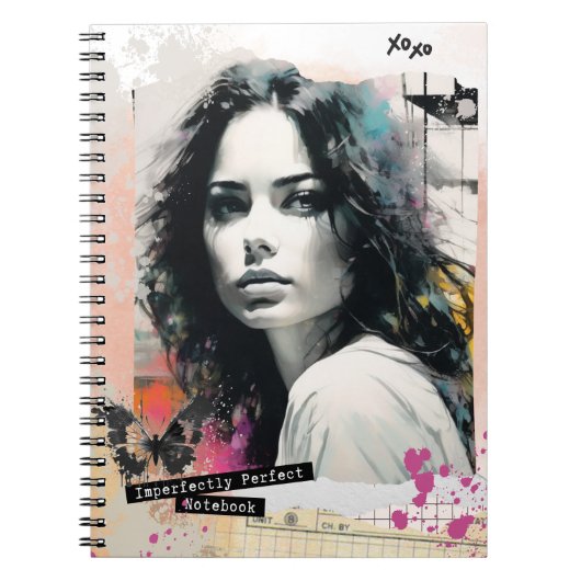 Carnet imparfait - Collage Femmes (Devant)