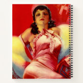 Carnet Impression à chaud des années 1930 (Dos)