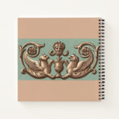 Carnet impression à deux griffins (Dos)