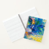 Carnet Impression Abstraite dynamique (Intérieur)