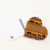 Carnet Impression animale de motif de guépard africain tr (Intérieur)