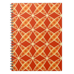 Carnet Impression atomique moderne du milieu du siècle -