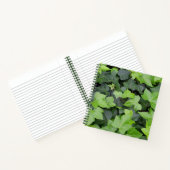 Carnet Impression botanique verte Ivy (Intérieur)