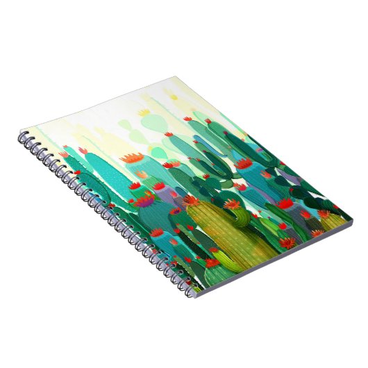 Carnet Impression Cactus | Beaucoup De Cactus (Côté Droit)