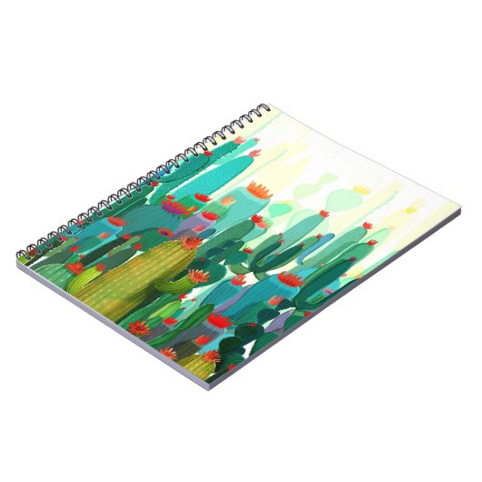 Carnet Impression Cactus | Beaucoup De Cactus (Côté gauche)