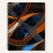 Carnet Impression d'art Abstrait (Devant)