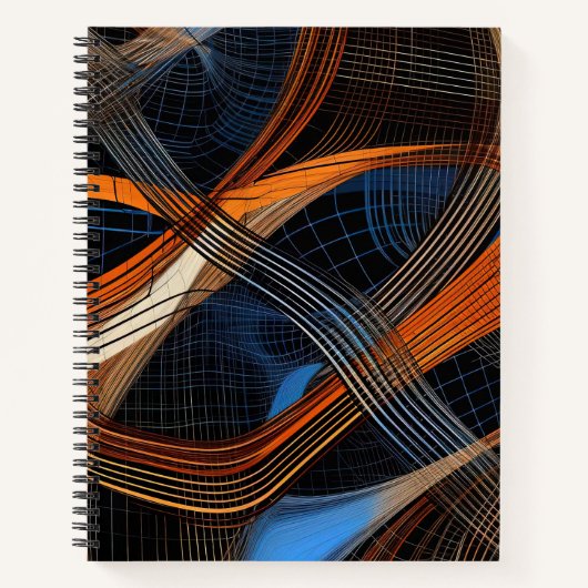 Carnet Impression d'art Abstrait (Devant)
