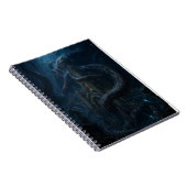 Carnet Impression d'art du monstre marin kraken gothique (Côté Droit)