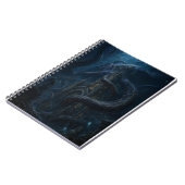 Carnet Impression d'art du monstre marin kraken gothique (Côté gauche)