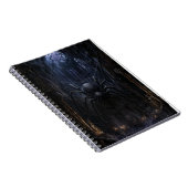 Carnet Impression d'art gothique victorien araignée sombr (Côté Droit)