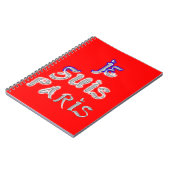 Carnet Impression d'art Je Suis Paris (Côté gauche)