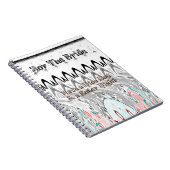 Carnet Impression d'art pour cadeau de fête de fiançaille (Côté Droit)