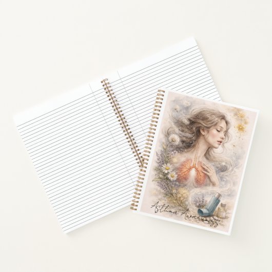 Carnet Impression d'art pour la sensibilisation à l'asthm (Intérieur)