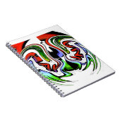 Carnet Impression d'art profil Abstrait (Côté Droit)
