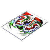 Carnet Impression d'art profil Abstrait (Côté gauche)