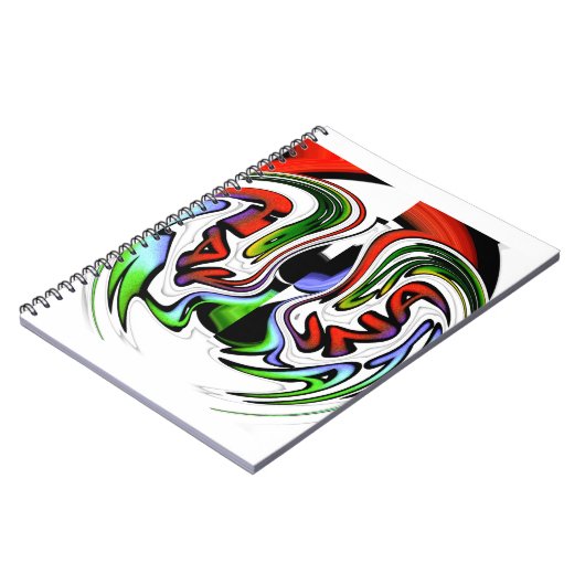 Carnet Impression d'art profil Abstrait (Côté gauche)