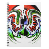 Carnet Impression d'art profil Abstrait (Devant)