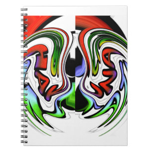 Carnet Impression d'art profil Abstrait
