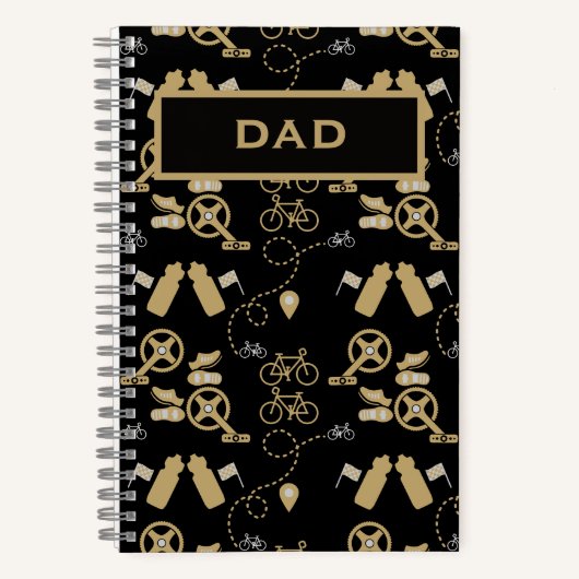 Carnet Impression de cadeau de cyclisme (Recto)