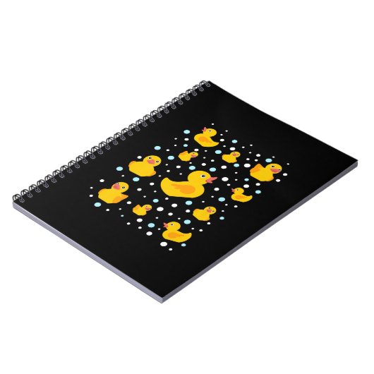 Carnet Impression de canard en caoutchouc (Côté gauche)