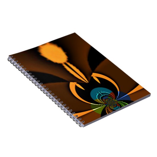 Carnet Impression de contraste de couleur Abstraite (Côté Droit)