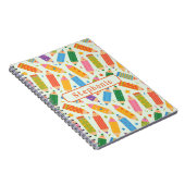 Carnet Impression de crayon personnalisable mignonne (Côté Droit)