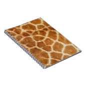 Carnet Impression de fourrure de girafe (Côté Droit)