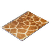 Carnet Impression de fourrure de girafe (Côté gauche)