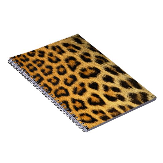 Carnet Impression de fourrure Leopard (Côté Droit)
