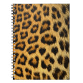 Carnet Impression de fourrure Leopard (Devant)