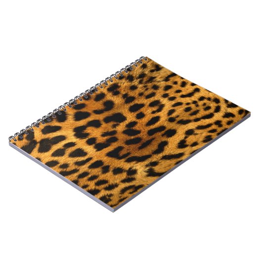 Carnet Impression de fourrure Leopard (Côté gauche)