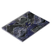Carnet Impression de grunage géométrique (Côté gauche)