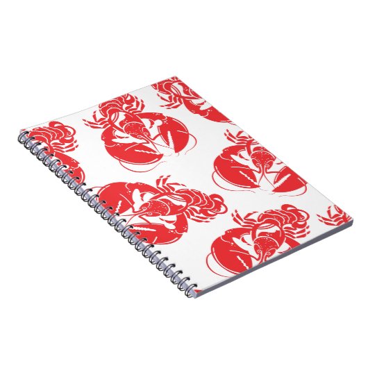Carnet impression de homard (Côté Droit)