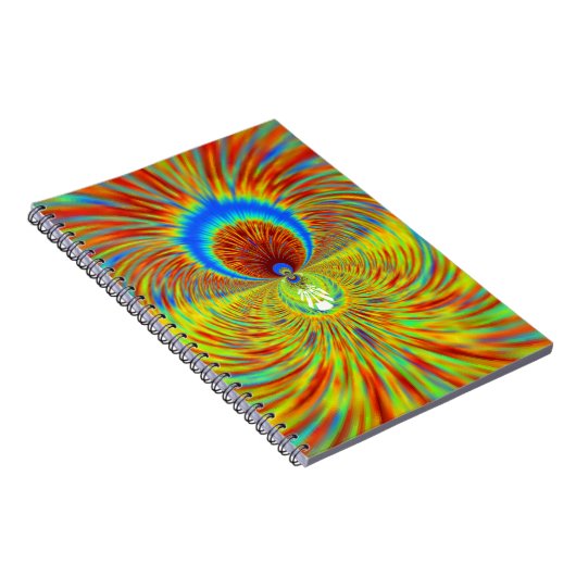 Carnet Impression de Kaleidoscope coloré (Côté Droit)