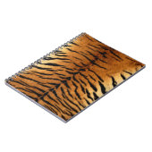 Carnet Impression de la fourrure en bande de tigre (Côté gauche)