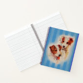 Carnet Impression de terriers Jack Russell (Intérieur)