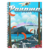 Carnet Impression de vacances sur la rivière Panama (Devant)